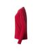 T-shirt Basic Femme Rouge Clique-3
