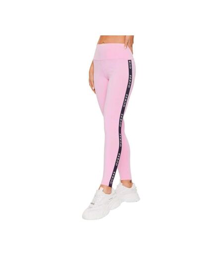 Legging Femme Rose Noir Guess