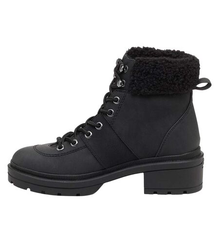 Bottines icy femme noir Rocket Dog