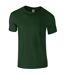 T-shirt Manches Courtes Homme Vert Foncé Gildan-1