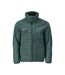 Mens Customized Jacket Forest Green Mascot-1