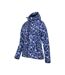 Mountain Warehouse Womens/Ladies Exodus Floral Soft Shell Jacket (Navy/Light Blue) - UTMW268