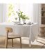 Nappe Antitache Imprimé Naya 140x240cm Naturel-4