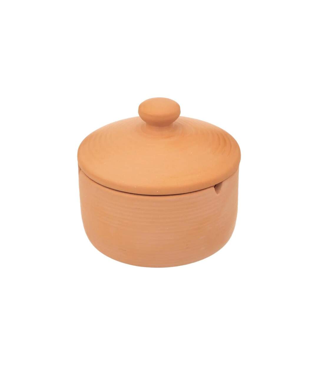 Cendrier en Terre Cuite Cosy 12cm Terracotta-1