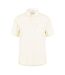 Mens Textured Regular Short-sleeved Polo Shirt White Jack Wills-2