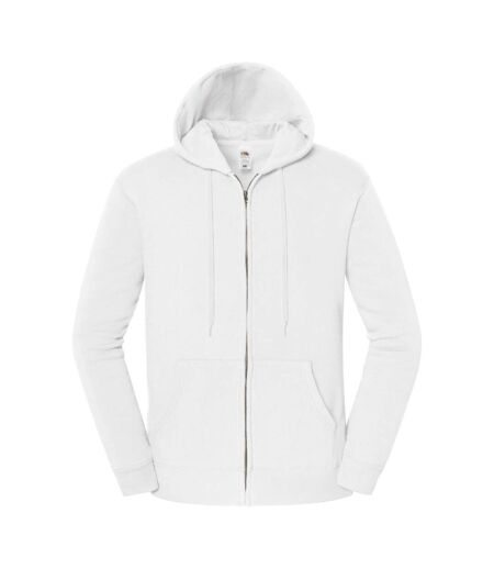 Veste À Capuche Iconic Premium Homme Blanc Fruit Of The Loom
