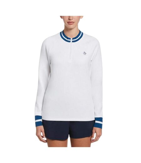 Sweat Femme Blanc Vif Original Penguin