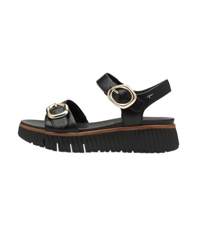 Sandales Compensé Cuir Tamaris Comfort