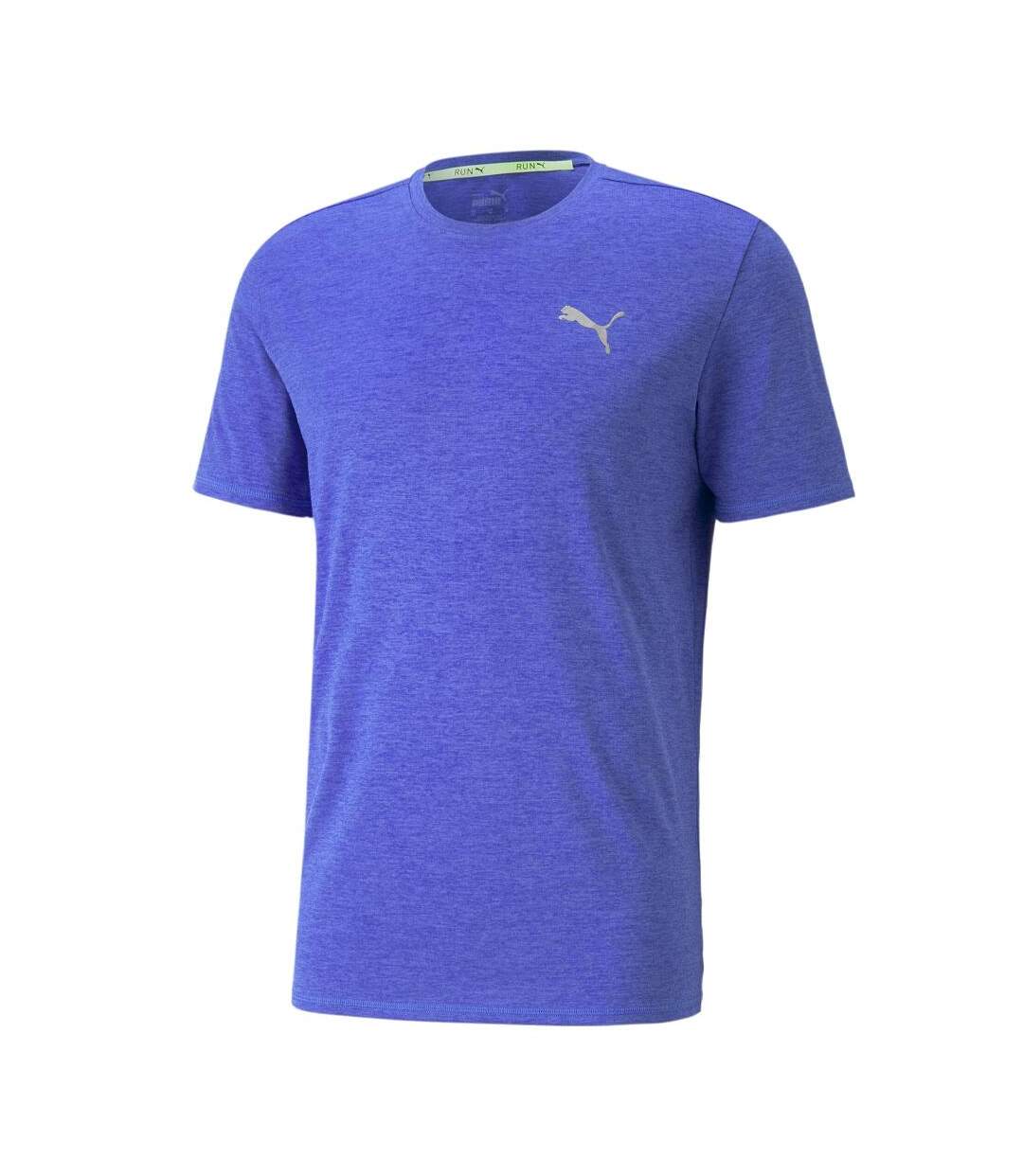 T-Shirt bleu homme puma run favorite - xs-1