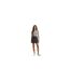 Mini Jupe Femme Noir Gris Bleu Denim Diesel-1