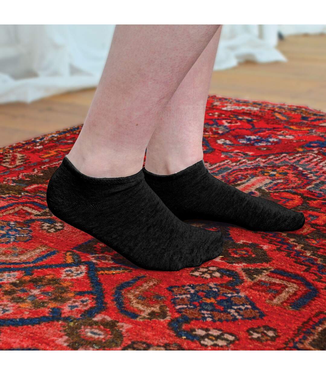 Mens Cotton Low Cut Trainer Socks-3