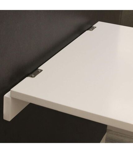 Table murale pliante ardoise Ezio - Blanc