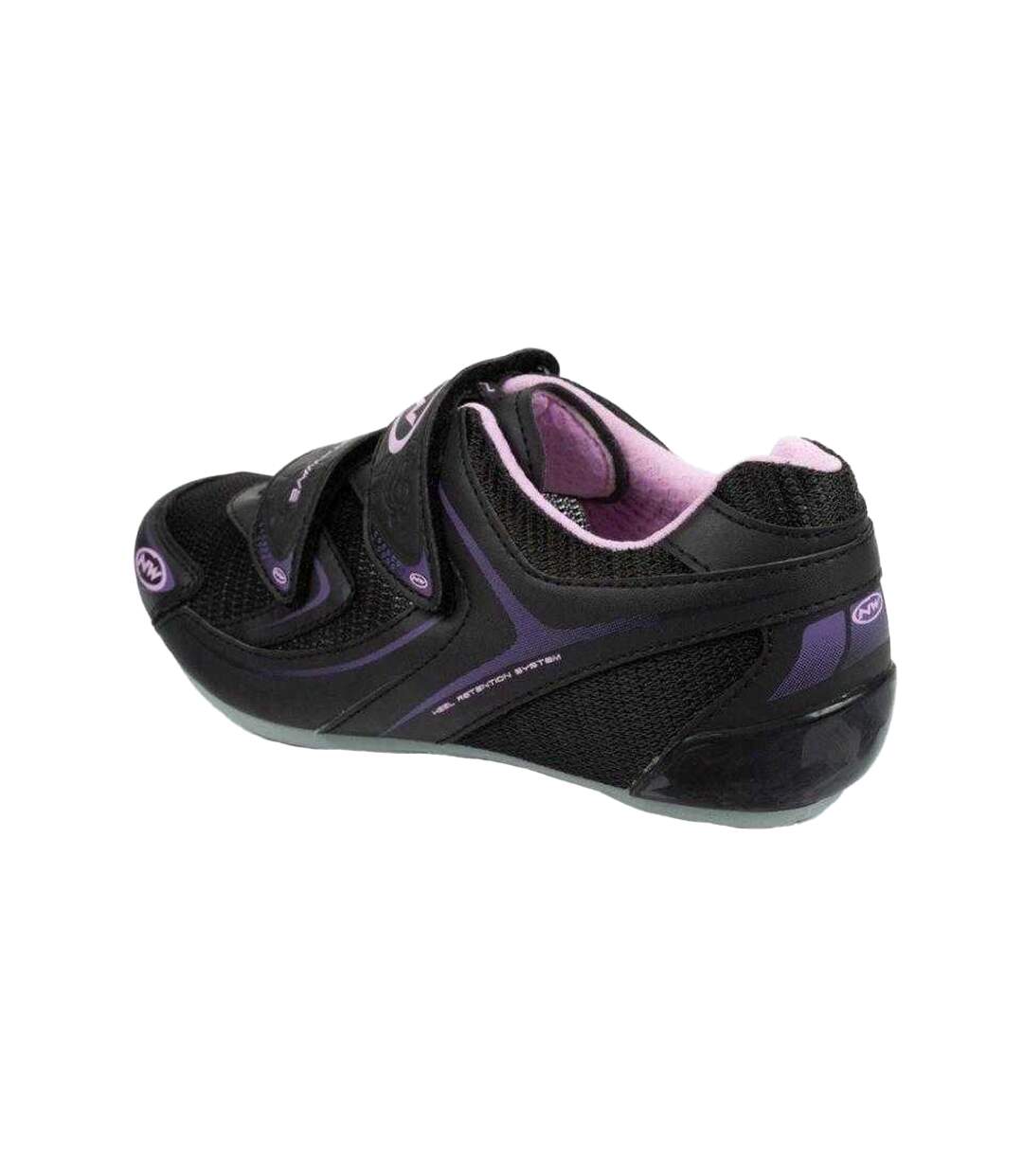 Chaussures Cyclisme Eclipse Femme Noir Rose Asics-2