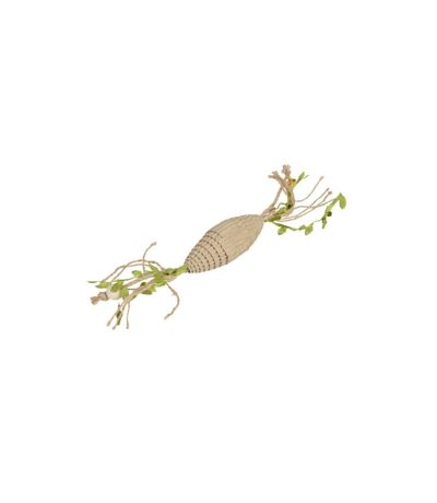 Jouet pour Chat Ovale & Ficelles 26cm Naturel