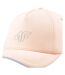 Casquette De Baseball Motif/style Logo Brodé Rose Clair 4F-3