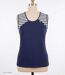 Tee-shirt sans manches TF192M Mode Directe : Débardeur fantaisie 100% coton au look marin-3