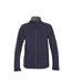 Mens Trial Soft Shell Jacket Navy Printer-1