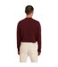 Pull Motif/style Points De Couture Homme Bordeaux Foncé Ted Baker-3
