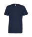 Mens Modern T-shirt Navy Cottover-1