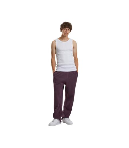 Bas De Jogging Molletonné Pour Hommes Prune Pourpre Build Your Brand