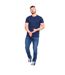 T-shirt D555 Flyers Homme Bleu Marine Duke-1