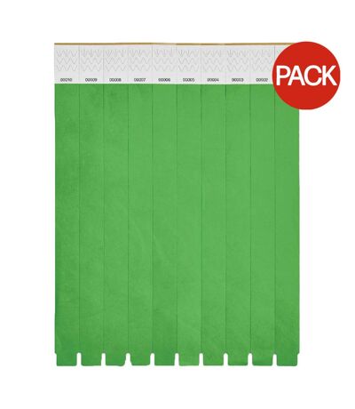 Bracelet tyvek taille unique vert MidOcean