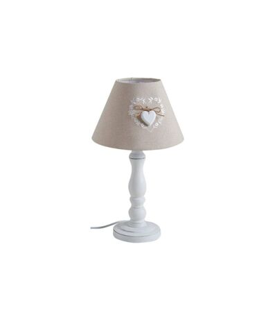 Lampe de chevet en bois Romantique (Lot de 2)