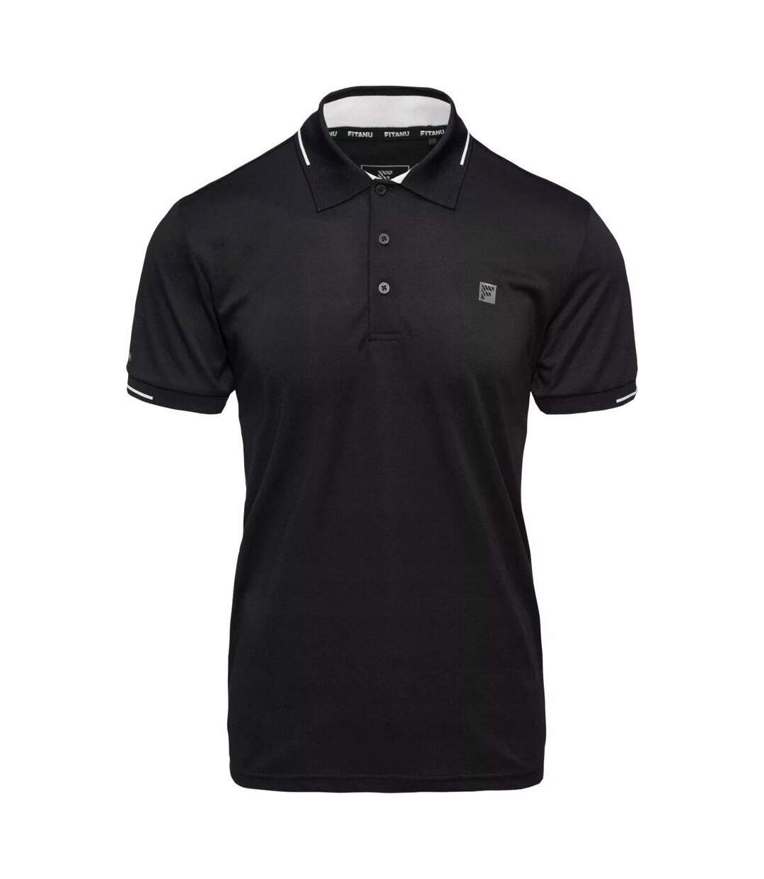 Polo Rohan Homme Noir Fitanu-2