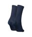 Chaussettes Motif/style Uni Femme Bleu Marine Tommy Hilfiger-2