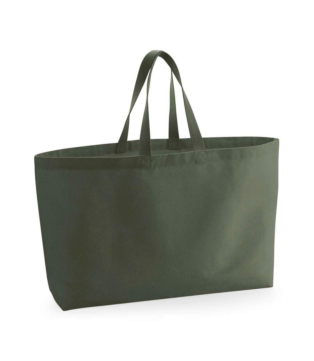 Tote bag taille unique vert sombre Westford Mill-1