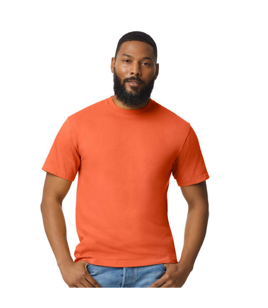 T-shirt Softstyle Adulte Orange Gildan-1