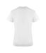 Womens/ladies Shiny Heart Cotton Slim T-shirt White Love Moschino-2