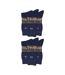 Chaussettes antidérapantes doublées polaire pour homme THMO - Lot de 6-2