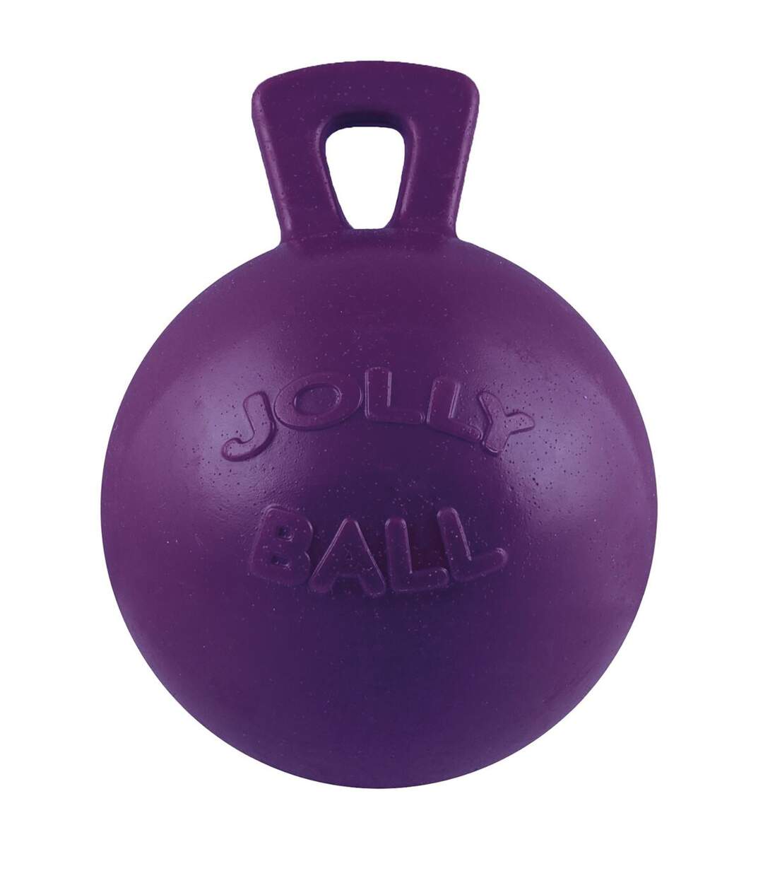 Tug-n-toss dog retrieving toy 4.5in purple Jolly Pets-1