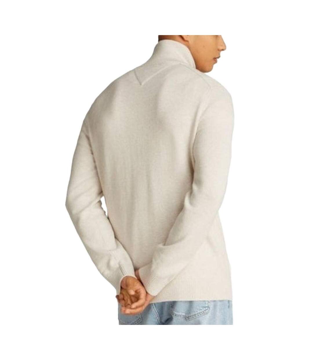 Gilet beige homme tommy hilfiger slim linear - m-2