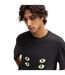 T-shirt Dombreo Homme Noir Hugo-4