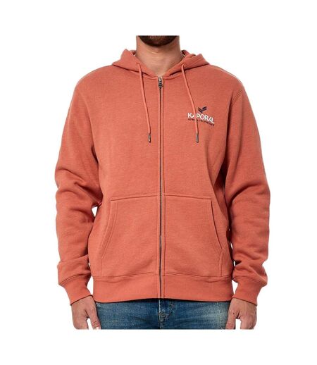 Sweat Zippé Orange Homme Kaporal Byla - S