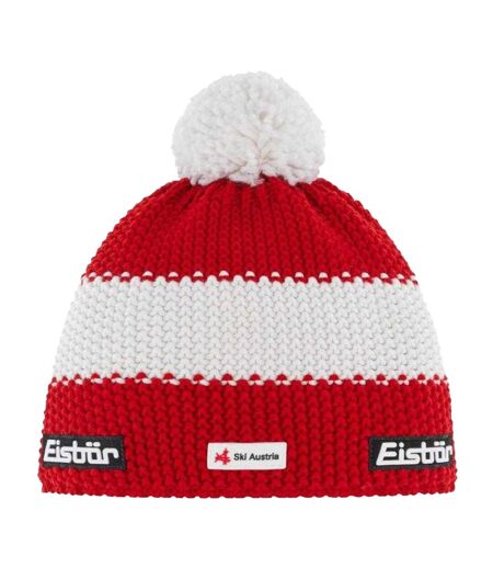 Bonnet Motif/style Étoile Blanc Rouge Eisbar