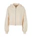 Veste À Capuche Femme Sable Blanc Build Your Brand-1