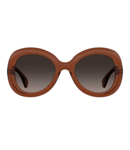 Womens/ladies Round Frame Sunglasses One Size Red Moschino