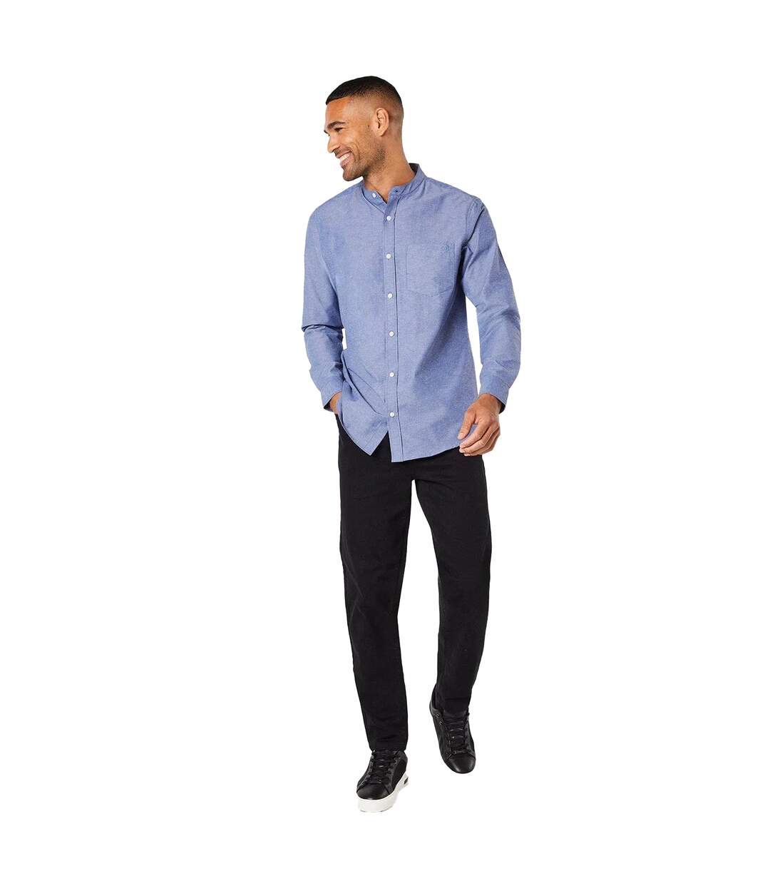 Chemise homme bleu foncé Maine Maine