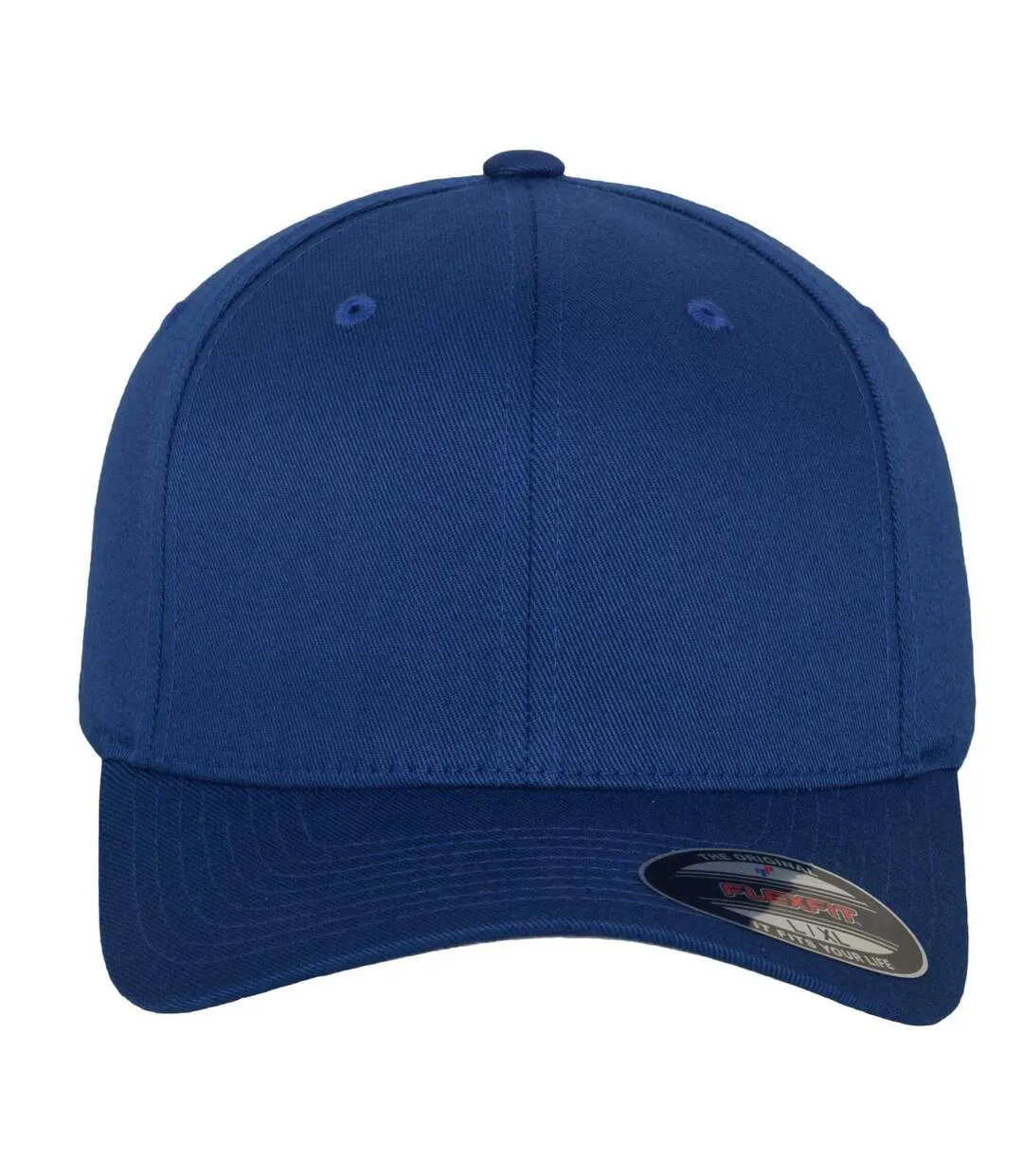 Casquette De Baseball Adulte Bleu Roi Flexfit-1