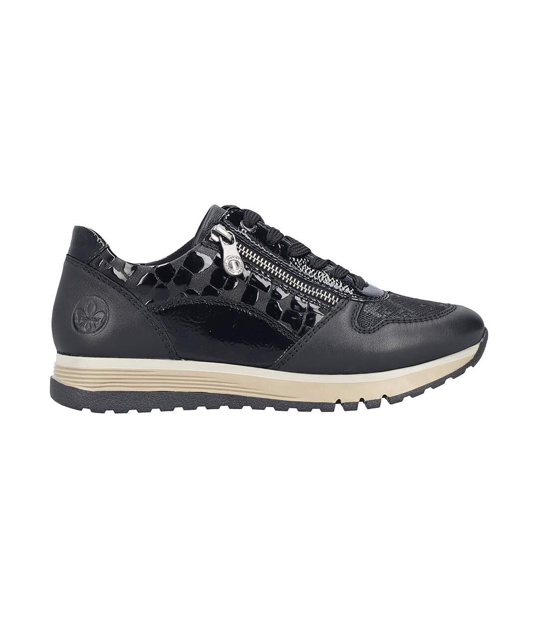 Basket Basse Cuir Rieker-2