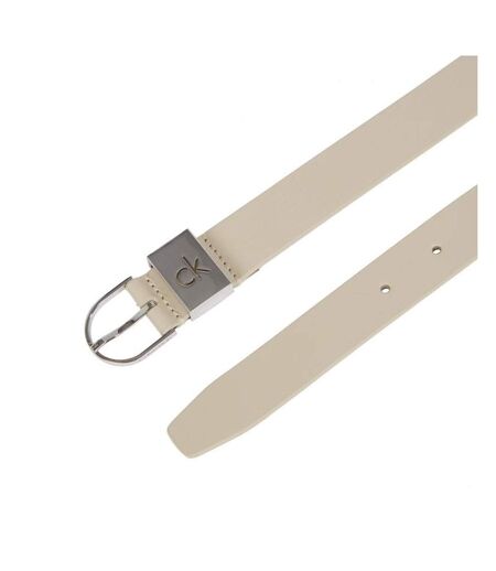 Ceinture beige femme calvin klein jeans loop - t 100