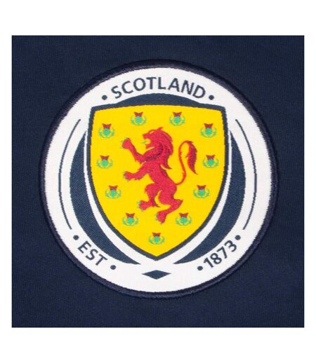Mens Robertson 3 Polyester T-shirt Navy Blue Scottish FA