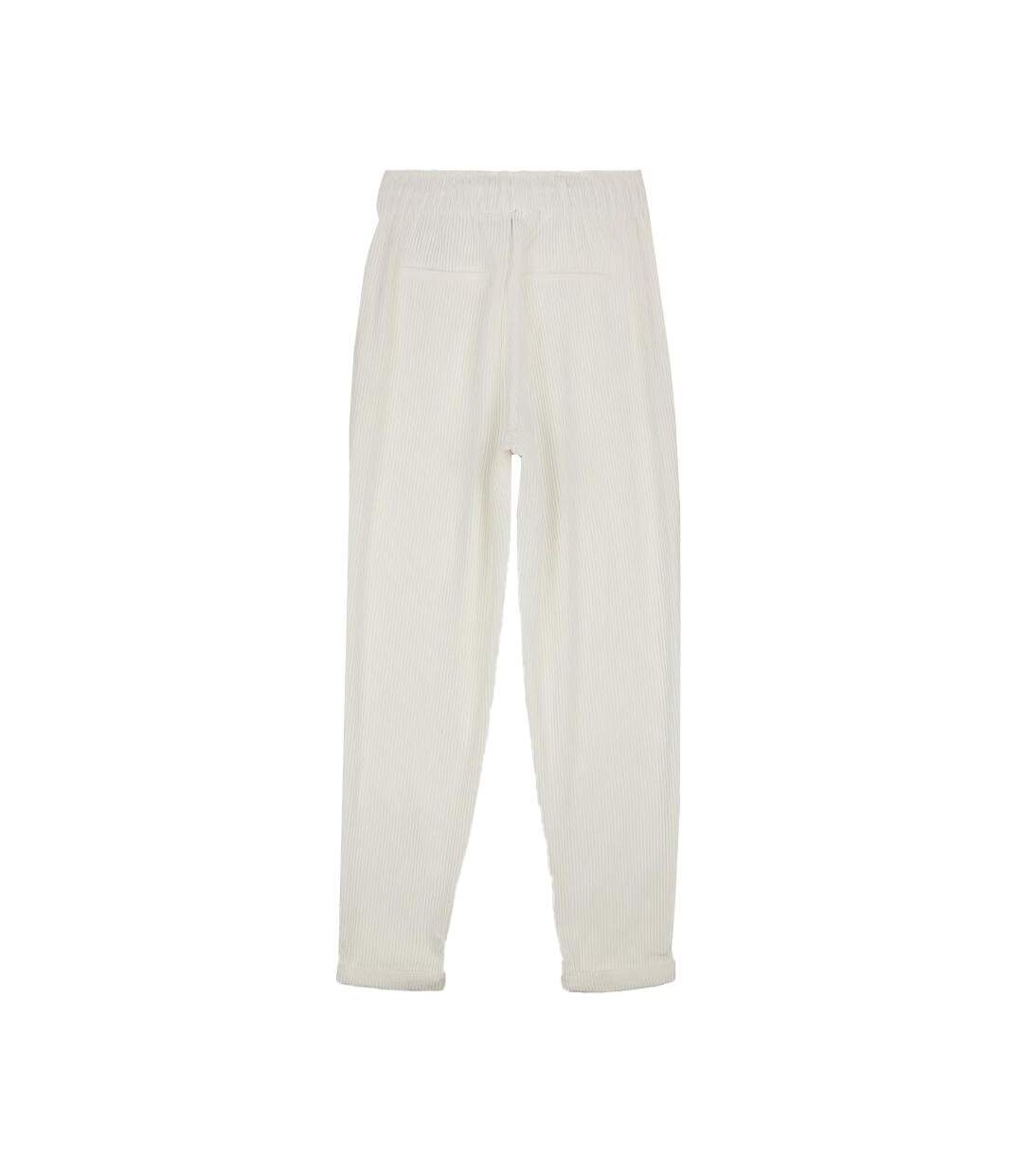 Pantalon Velours Blanc Femme Teddy Smith 30116952D - L-2