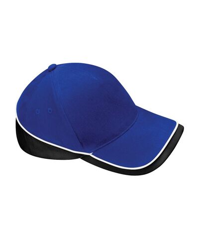 Teamwear competition cap bright royal blue/black/white Beechfield