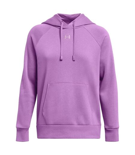 Sweat À Capuche Rival Femme Violet Under Armour