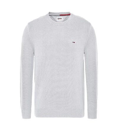 Pull 100% coton logo brodé   -  Tommy Jeans - Homme