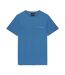 T-shirt Style Logo Brodé Homme Bleu Lyle & Scott-2